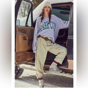 NWT Free People Preppy Poplin Pants